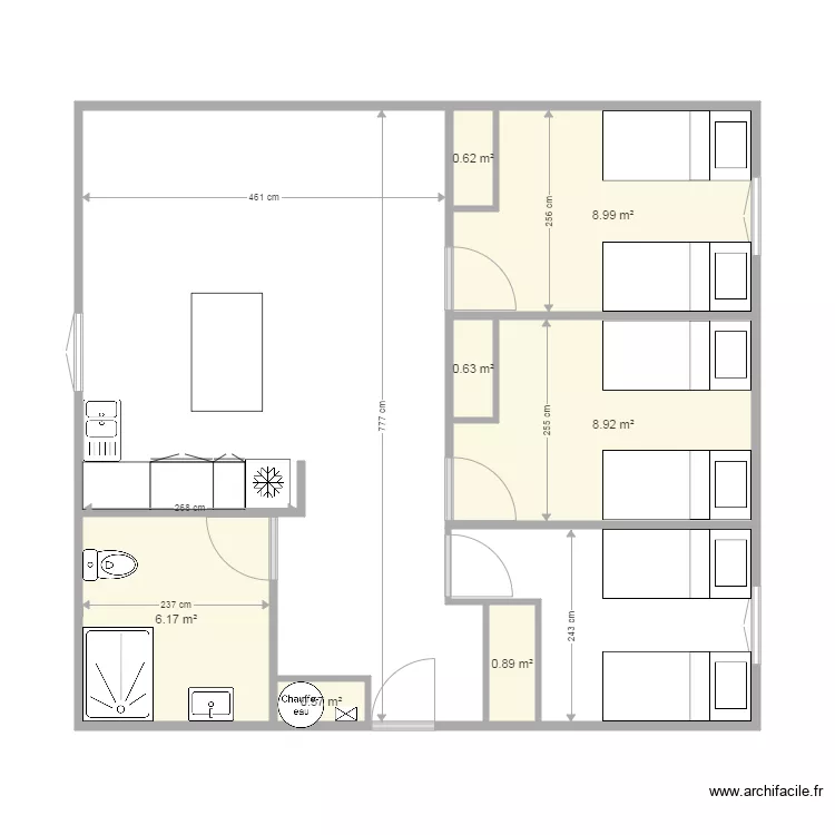 mas durand2. Plan de 