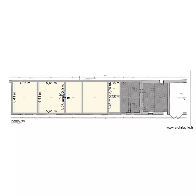 haute veronniere. Plan de 
