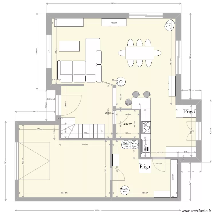 RDC Gravelotte. Plan de 
