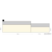 plan facade cot&eacute; route