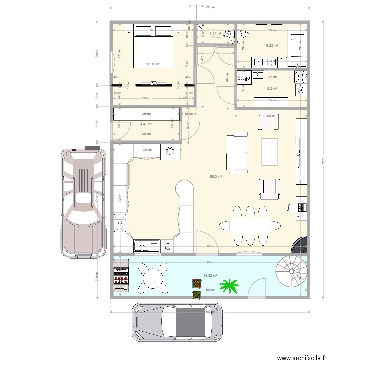 EUGENE PIANO TERRA. Plan de 0 pièce et 0 m2