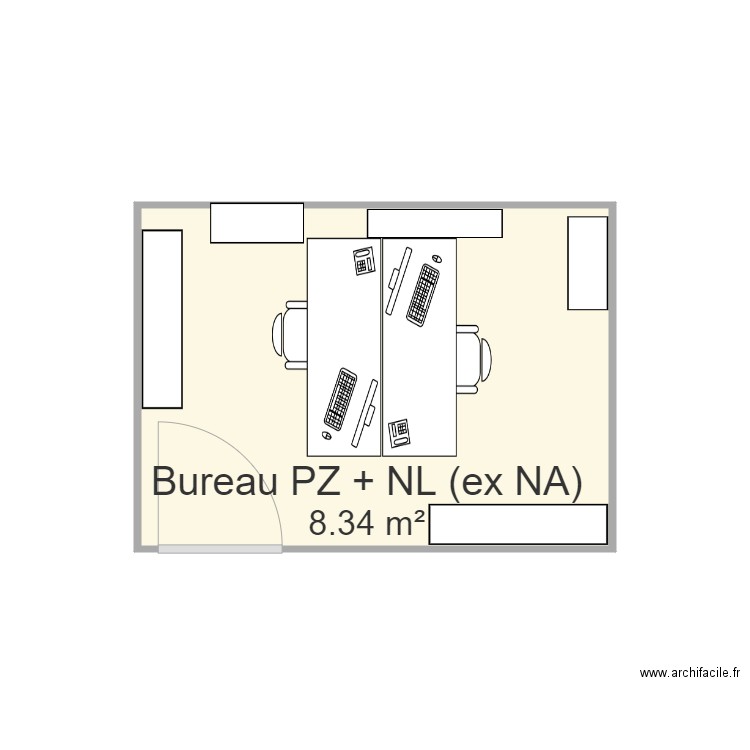 Bureaux annexes. Plan de 0 pièce et 0 m2