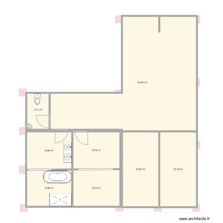 PROJET MARTINIQUE V3. Plan de 0 pièce et 0 m2