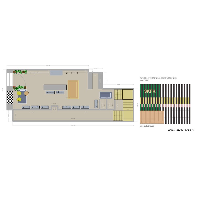 SKFK MADRID AYALA II. Plan de 1 pièce et 122 m2