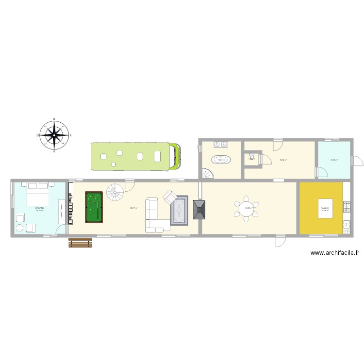 MHHHH. Plan de 0 pièce et 0 m2
