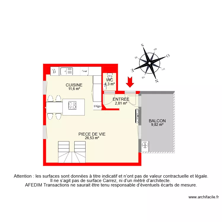 BI 6776 RDC . Plan de 