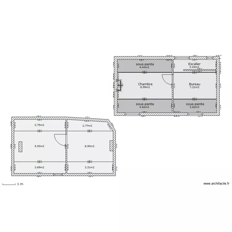 St quentin étage APRES. Plan de St quentin étage APRES. Plan de