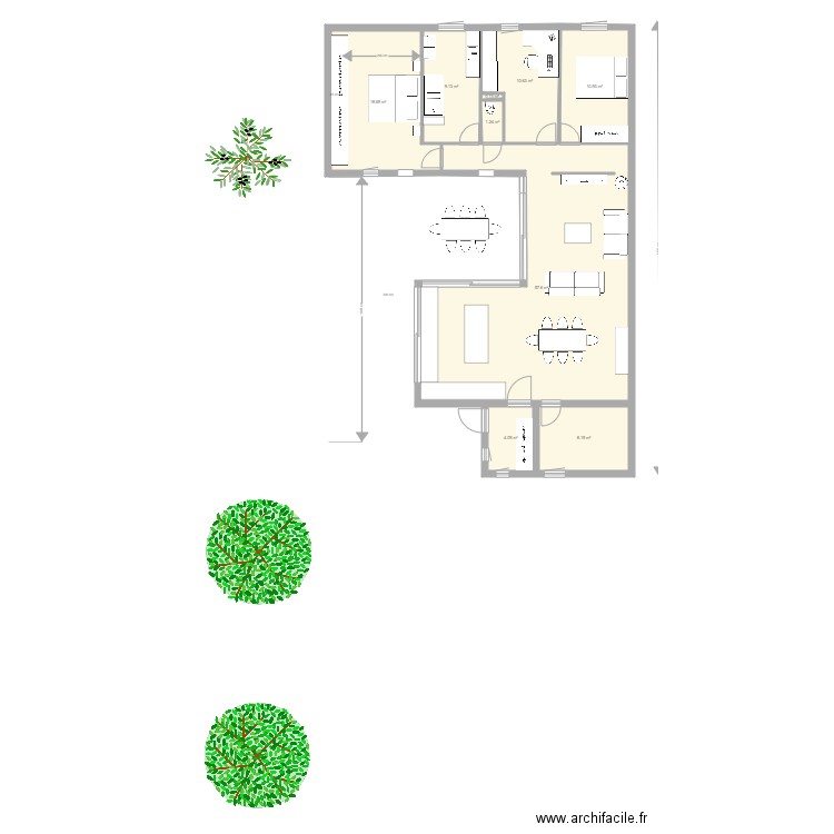 Maison Chavannes 3. Plan de 0 pièce et 0 m2
