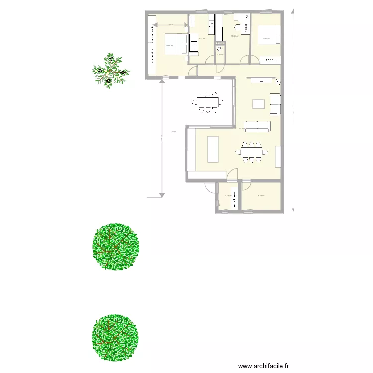 Maison Chavannes 3. Plan de 