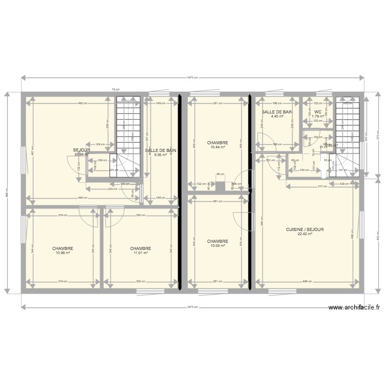 COMBLE 2. Plan de 0 pièce et 0 m2