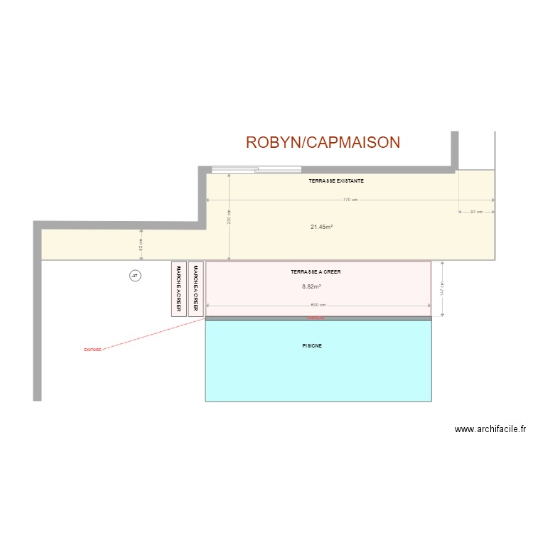 ROBYN. Plan de 2 pièces et 30 m2