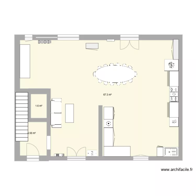 maison titi 2. Plan de 