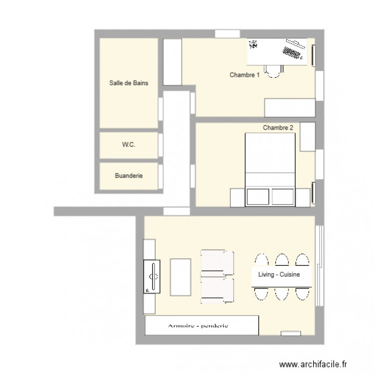Appartement Jurbise03. Plan de 0 pièce et 0 m2