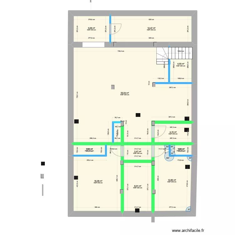 Rez de chauss&eacute;e - 17 octobre 23 - 3. Plan de 