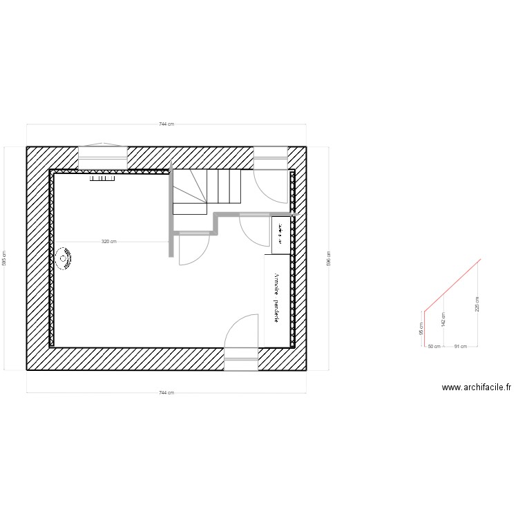lesco rdc1. Plan de 0 pièce et 0 m2