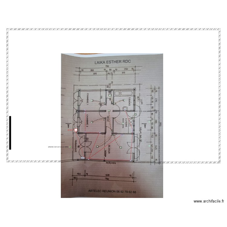 plan rdc ester leika 12 05 2021. Plan de 0 pièce et 0 m2