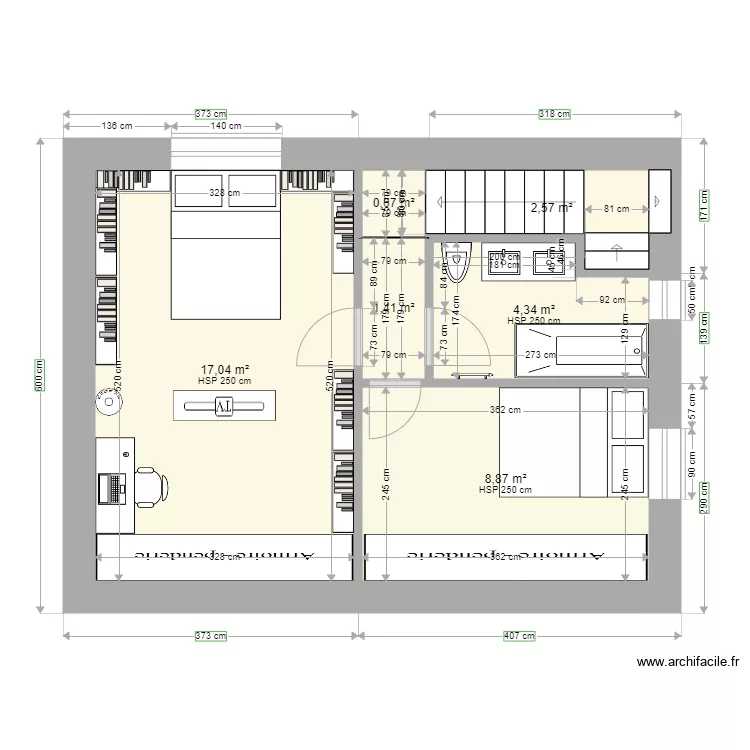 Maison Fareins 3 CH N1 V6 . Plan de 