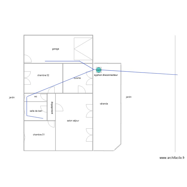 consorts batard ass. Plan de 0 pièce et 0 m2