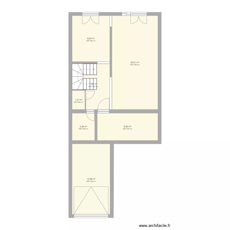 Maison2. Plan de 