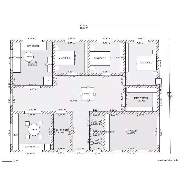 KHEMIS 4. Plan de 