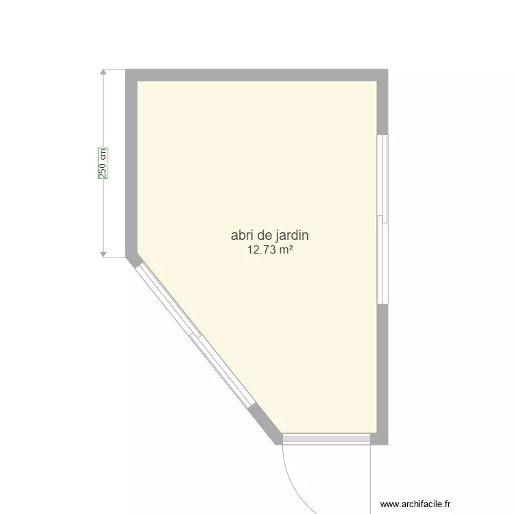 base abri jardin v1 archifacile. Plan de base abri jardin v1 archifacile. Plan de