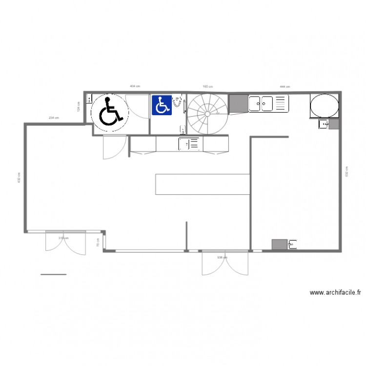 grano meythet a vide. Plan de 0 pièce et 0 m2