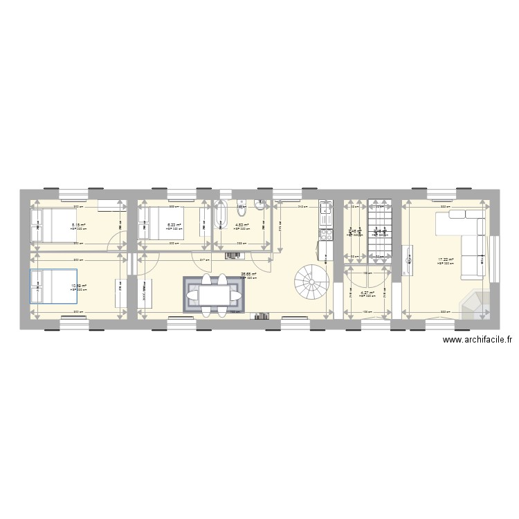 NARCY. Plan de 0 pièce et 0 m2