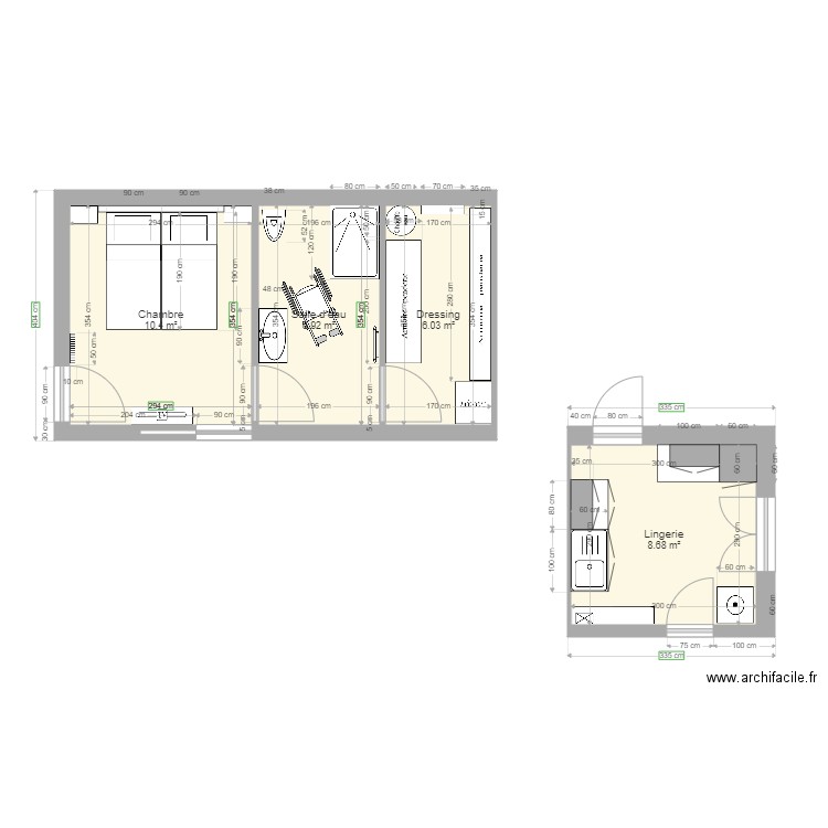 Agrandissement. Plan de 0 pièce et 0 m2