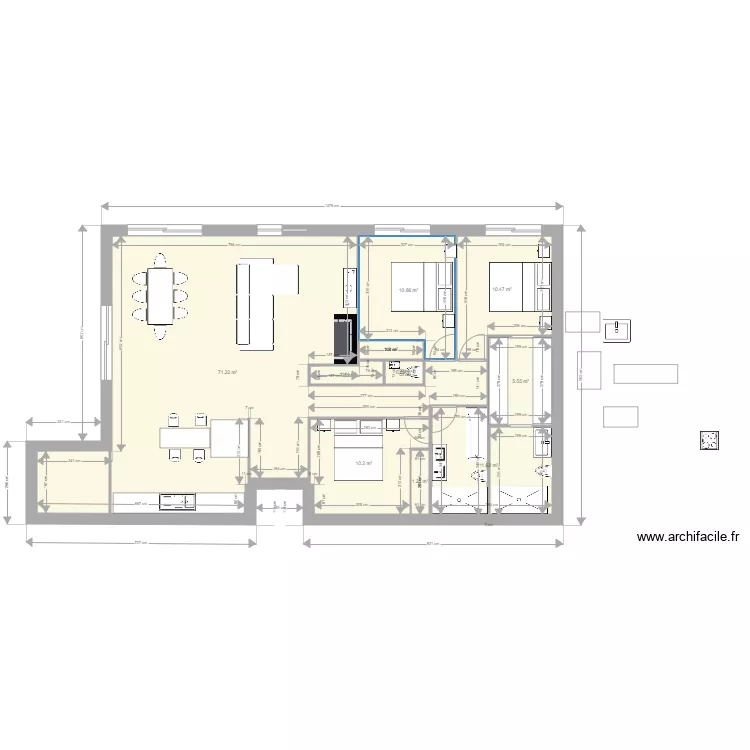 projet 120 m2 2. Plan de 