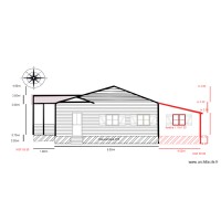 Facade NORD chalet 90        relance 
