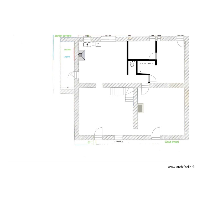 MAISON PLAN POUR PEINTURE. Plan de 0 pièce et 0 m2