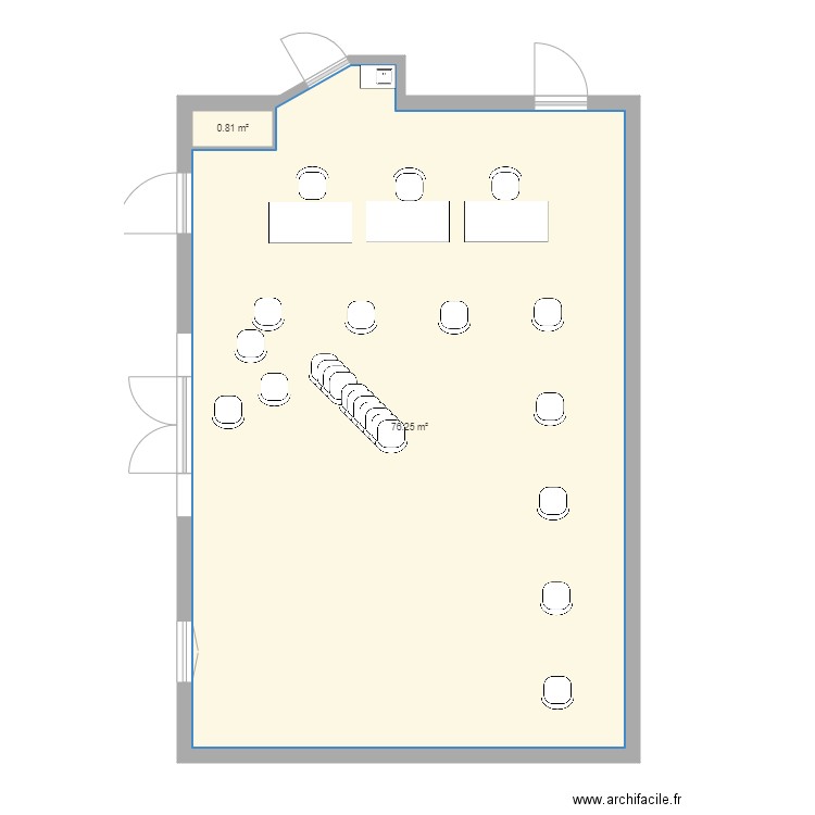 Salle de réunion siège 20 mai 2020. Plan de 0 pièce et 0 m2