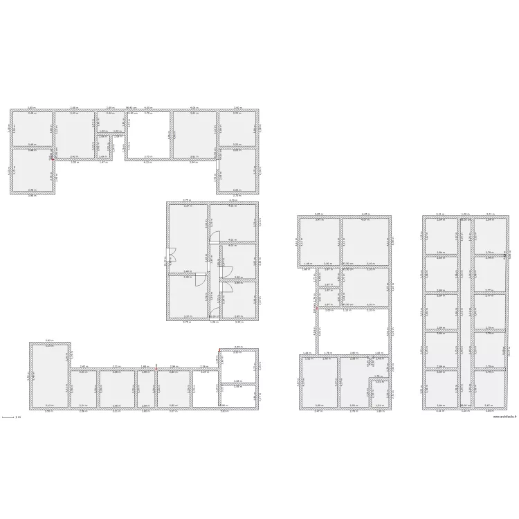 Maison village. Plan de Maison village. Plan de