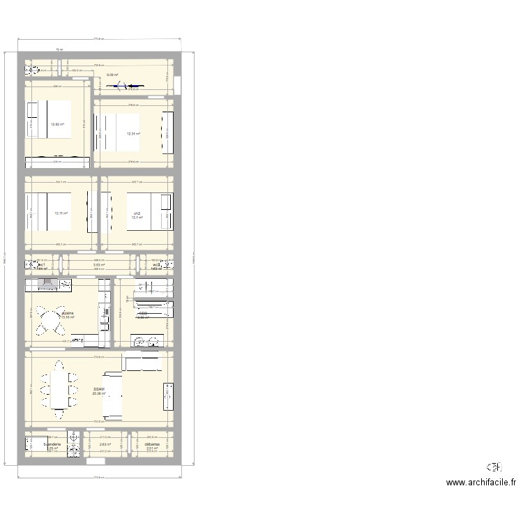 Vedrin annexe 1. Plan de 0 pièce et 0 m2