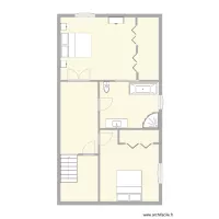 split 22x40 2 etages