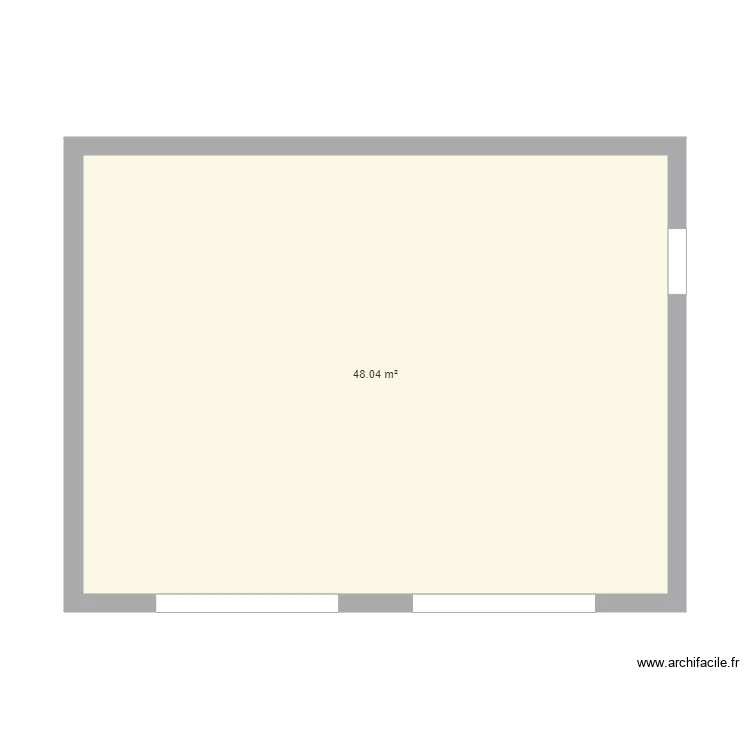 garage . Plan de 