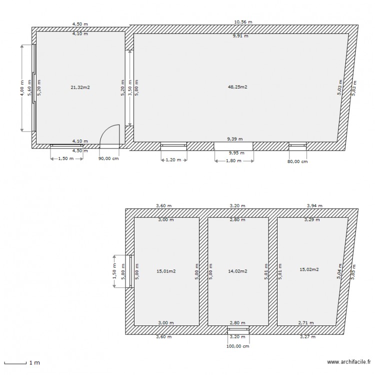 grange 10. Plan de 0 pièce et 0 m2