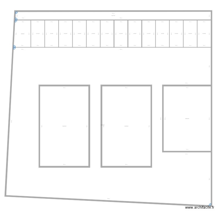 Villeurbanne PARKINGS NORD. Plan de 0 pièce et 0 m2