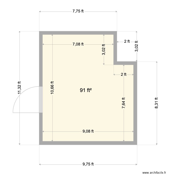 St Thom Cure Room. Plan de 0 pièce et 0 m2