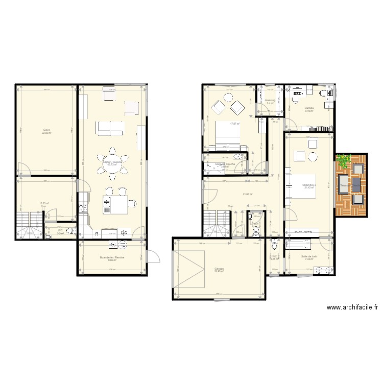 Compère 1. Plan de 0 pièce et 0 m2