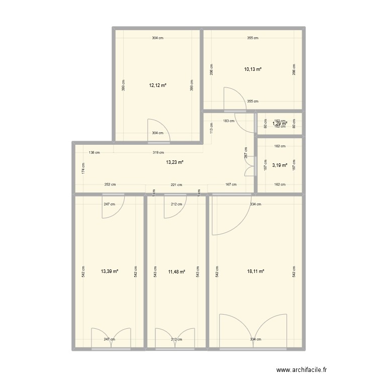 appart-odette. Plan de 0 pièce et 0 m2