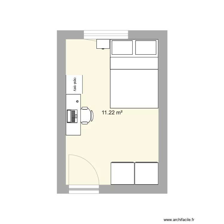 Chambre Cam. Plan de 