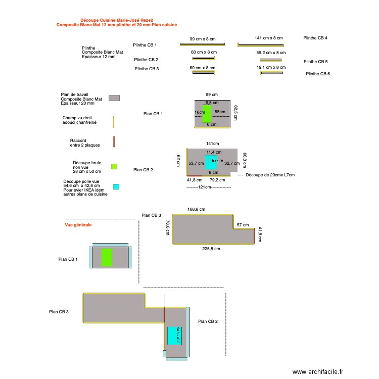 Tablette cuisine Marie José Studio . Plan de 0 pièce et 0 m2