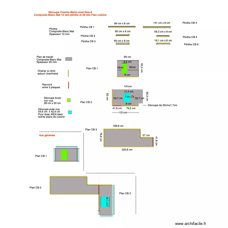 Tablette cuisine Marie José Studio . Plan de 0 pièce et 0 m2 Tablette cuisine Marie José Studio . Plan de 0 pièce et 0 m2