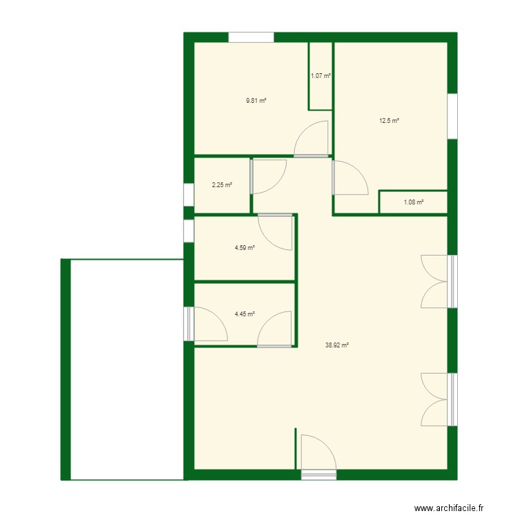 Maison Vieille Auberge. Plan de 0 pièce et 0 m2