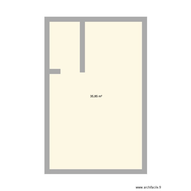 1 er. Plan de 0 pièce et 0 m2