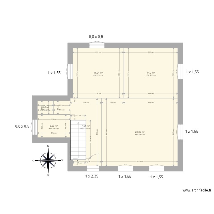 BENSAADOU. Plan de 0 pièce et 0 m2