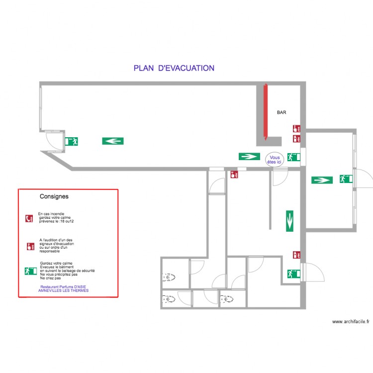 12345 asie 2. Plan de 0 pièce et 0 m2