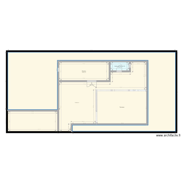 Parcelle Koubia 2 bis. Plan de 0 pièce et 0 m2