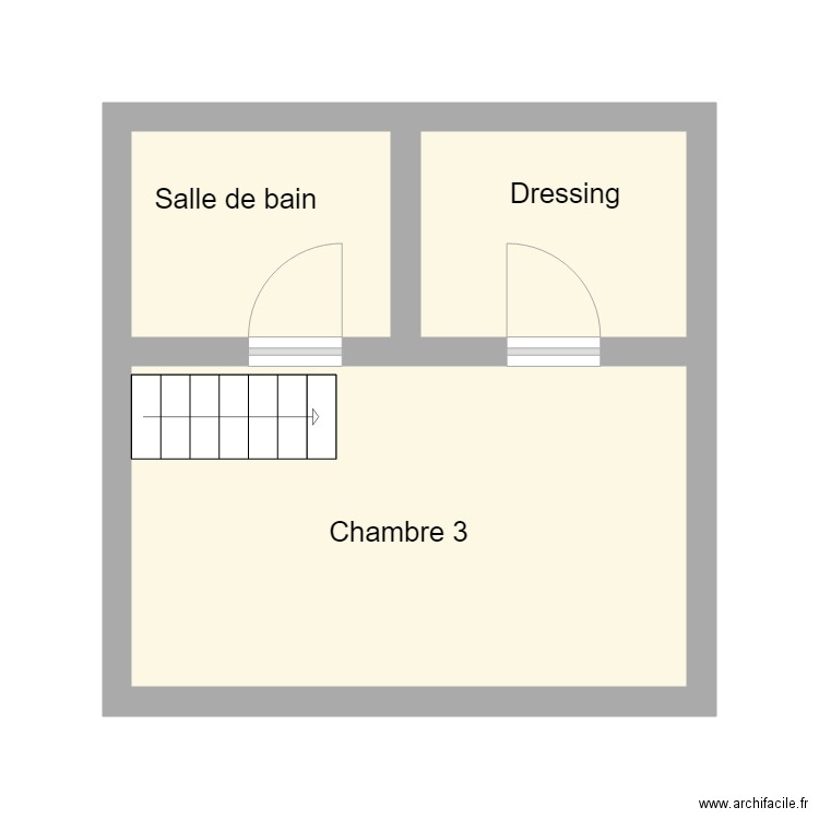 CHENEE 2 ème ETAGE. Plan de 0 pièce et 0 m2